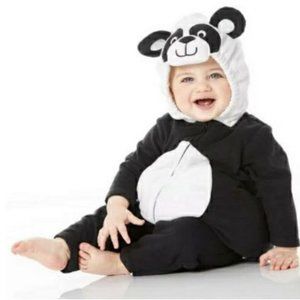 Carter's Kid's Fleece Panda Hoodie Costume 6-9m